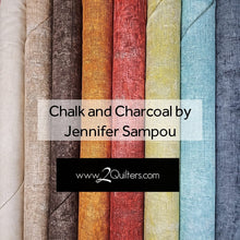 Load image into Gallery viewer, BUNDLE: Chalk and Charcoal 2024 New Colours by Jennifer Sampou for Robert Kaufman Fabrics, 8 prints