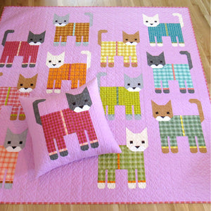 Quilt Pattern: Cats in Pajamas by Elizabeth Hartman