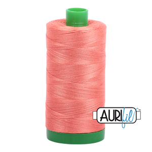 Aurifil 40wt Thread - Large spool Salmon #2225