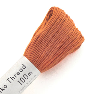 Olympus Sashiko Thread - 24 Solid Colours (100m skein), Select Colour