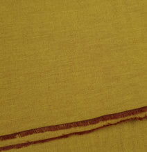 Load image into Gallery viewer, Artisan Cotton, Yellow-Copper, per half-yard