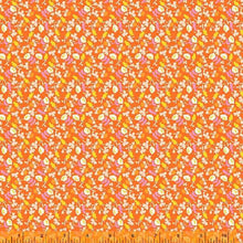 Load image into Gallery viewer, Lucky Rabbit, Calico in Red Orange by Heather Ross for Windham Fabrics, per half-yard