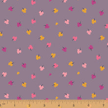 Load image into Gallery viewer, Solstice, Clover - Mauve by Sally Kelly, per half-yard