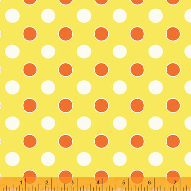 Five and Ten by Denyse Schmidt, Dots in Yellow, per half-yard