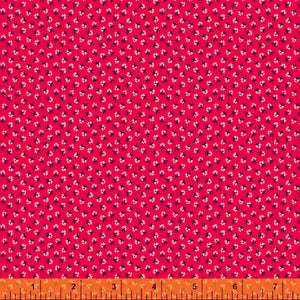 Five and Ten by Denyse Schmidt, Itty Bitty in Red, per half-yard