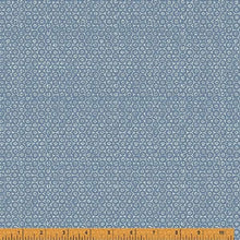 Load image into Gallery viewer, Indigo Stitches, Hexie in Chambray by Whistler Studios for Windham Fabrics, per half-yard