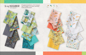 BUNDLE (Select Size): Windham Fabrics, Be My Neighbor by Terri Degenkolb, 25 prints