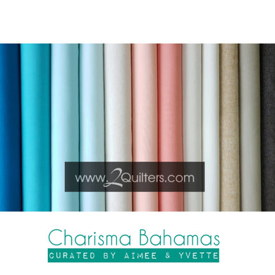 Bundle (select size) Kona Cotton/Essex Linen Blend: Charisma Bahamas palette, 12 pcs