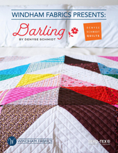 Load image into Gallery viewer, Darling by Denyse Schmidt, Dotty Daisy in Zinnia, per half-yard