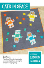 Load image into Gallery viewer, Quilt Pattern: Cats in Space by Elizabeth Hartman