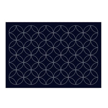 Load image into Gallery viewer, Olympus Sashiko Placemat Fabric Only, Traditional Series - Select Design (Indigo Fabric)