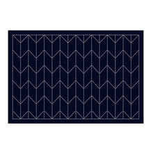 Load image into Gallery viewer, Olympus Sashiko Placemat Fabric Only, Traditional Series - Select Design (Indigo Fabric)