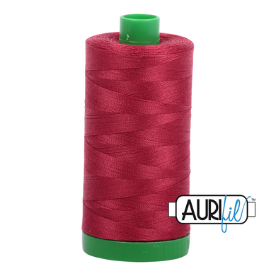 Aurifil 40wt Thread - Large spool Burgundy #1103