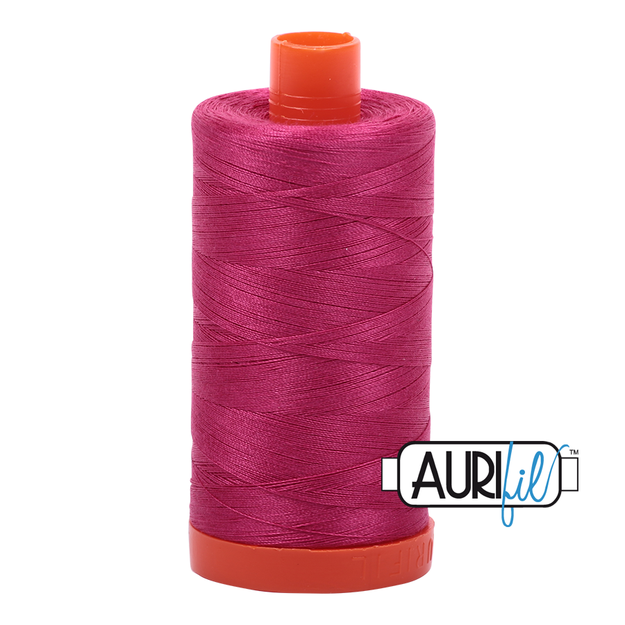Aurifil 50wt Thread - Large spool Red Plum #1100