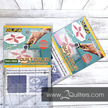 Load image into Gallery viewer, OLFA 15cmX60cm Rectangular Frosted Acrylic Ruler (MQR-15x60)