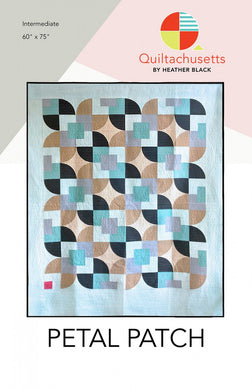 Quilt Pattern: Petal Patch by Quiltachusetts
