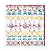 Load image into Gallery viewer, Olympus Japanese Sashiko Hitomezashi Kit - La bouquetière (Select Design)