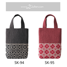 Load image into Gallery viewer, Olympus Japanese Kogin Mini Tote Bag Kit, The Craftmanship Series - Select Colour