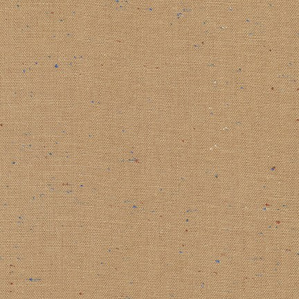 Essex Yarn Dyed Speckle, Mocha, per half-yard