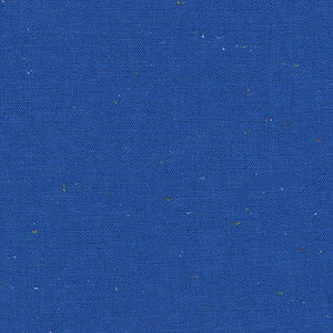 Essex Yarn Dyed Speckle, Ocean, per half-yard