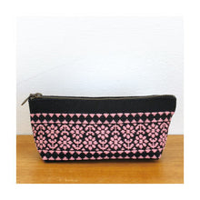 Load image into Gallery viewer, Olympus Japanese Kogin Zipper Pouch Pen Pencil Case Kit - Select Colour