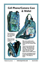 Load image into Gallery viewer, Cell Phone/Camera Case & Wallet, Patterns by Annie