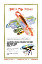 Load image into Gallery viewer, Quick Zip Cases, Patterns by Annie