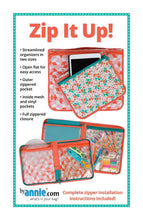 Load image into Gallery viewer, Zip It Up! Patterns by Annie
