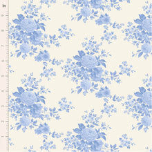 Load image into Gallery viewer, *PRE-ORDER, Ships in June 2026* Tilda Something Blue, Carol in Pale Blue, per half-yard
