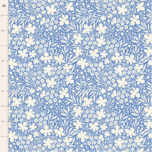 Load image into Gallery viewer, *PRE-ORDER, Ships in June  2026* Tilda Something Blue, Bushbloom in Blue, per half-yard