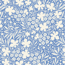 Load image into Gallery viewer, *PRE-ORDER, Ships in June  2026* Tilda Something Blue, Bushbloom in Blue, per half-yard