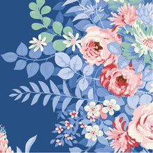 Load image into Gallery viewer, *PRE-ORDER, Ships in June 2026* Tilda Something Blue, Whimsyflower in Night, per half-yard