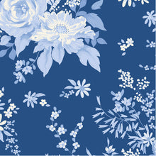 Load image into Gallery viewer, *PRE-ORDER, Ships in June 2026* Tilda Something Blue, Wildgarden in Night, per half-yard