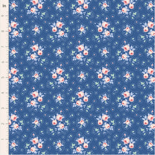 Load image into Gallery viewer, *PRE-ORDER, Ships in June 2026* Tilda Something Blue, First Kiss in Denim, per half-yard