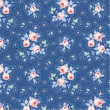 Load image into Gallery viewer, *PRE-ORDER, Ships in June 2026* Tilda Something Blue, First Kiss in Denim, per half-yard