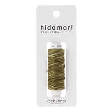 Load image into Gallery viewer, LECIEN COSMO Hidamari Sashiko Thread, Variegated Colour in 30m per Spool. Choose Colour (20 colours available)