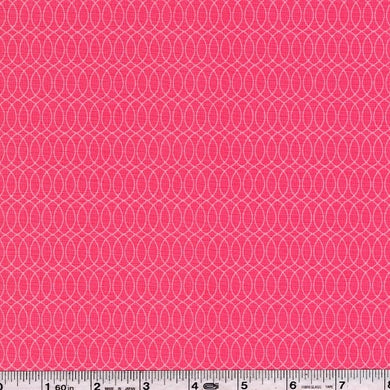 *Closeout Sale* Robert Kaufman, Kokeshi, Wavy Scroll in Blush, 24