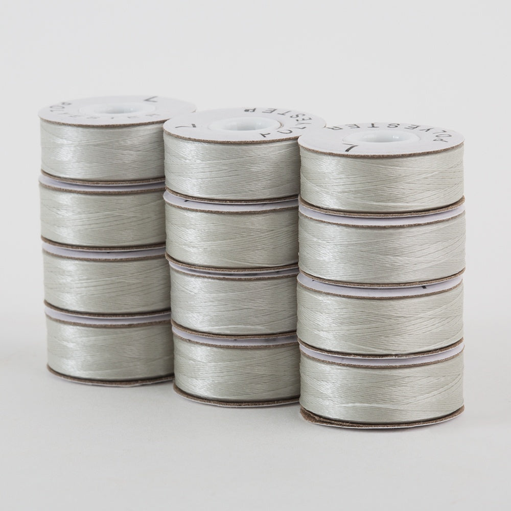 Superior Threads - Super Bobs Poly 72pk L-Style #623 Silver
