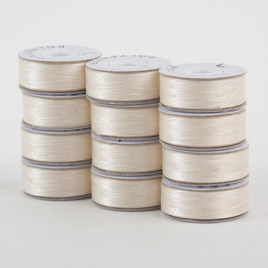 Superior Threads - Super Bobs Poly 72pk L-Style #655 Off White