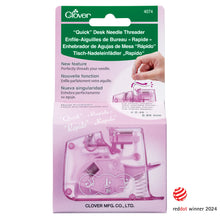 Load image into Gallery viewer, Clover &quot;Quick&quot; Desk Needle Threader (Limited Edition)