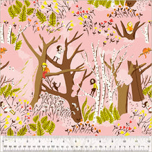 Load image into Gallery viewer, Heather Ross by Studio Edit, Girls in Trees in Pink, by Heather Ross for Windham Fabrics, per half-yard