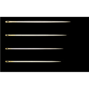 Clover Gold Eye Quilting Needles Between: Select Size