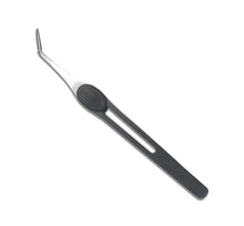 Load image into Gallery viewer, Angled Serger Style, Fine Tip 6&quot; Tweezers