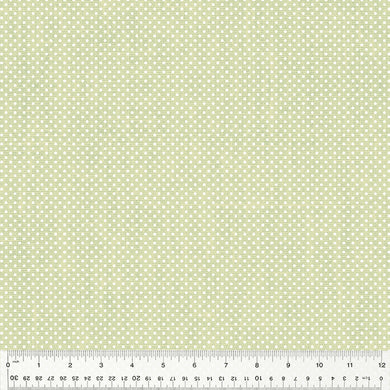 Laurel, Dottie in Spring Green by Whistler Studios for Windham Fabrics, per half-yard