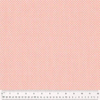 Laurel, Dottie in Petal Pink by Whistler Studios for Windham Fabrics, per half-yard