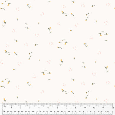 Laurel, Dainty in Natural by Whistler Studios for Windham Fabrics, per half-yard