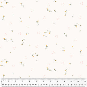 Laurel, Dainty in Natural by Whistler Studios for Windham Fabrics, per half-yard