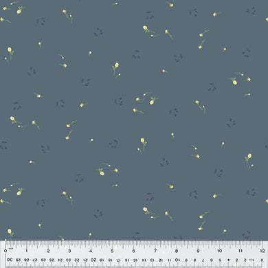 Laurel, Dainty in Blue by Whistler Studios for Windham Fabrics, per half-yard
