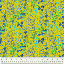 Load image into Gallery viewer, Gardenia by Sally Kelly, Posie in Chartreuse, per half-yard
