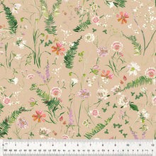 Load image into Gallery viewer, Perennial by Kelly Ventura, Flowerfield in Petal, per half-yard